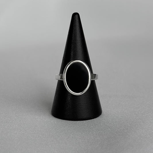 Oval Onyx Ring